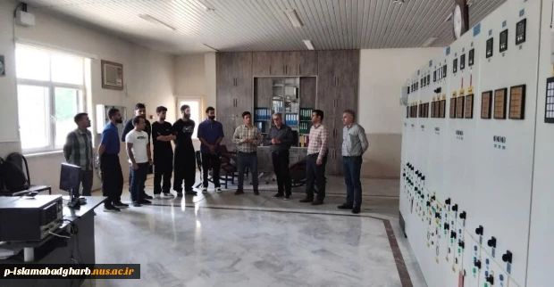 ((گزارش بازدید علمی رشته برق  )) اداره آموزش و پژوهش آموزشکده ملی مهارت اسلام آبادغرب 
 2