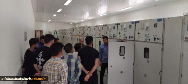 ((گزارش بازدید علمی رشته برق  )) اداره آموزش و پژوهش آموزشکده ملی مهارت اسلام آبادغرب 
 6