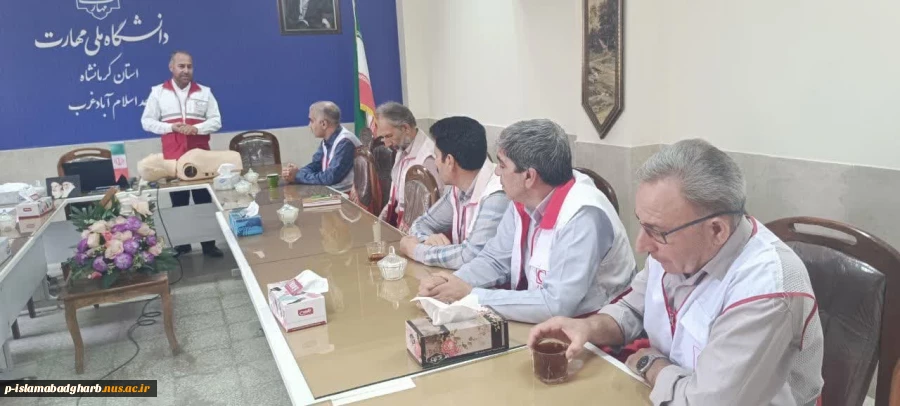 دوره آموزشی کمک های اولیه در شرایط بحرانی با همکاری هلال احمر شهرستان اسلام آبادغرب در آموزشکده ملی مهارت اسلام آبادغرب از تاریخ 1404/04/20 لغایت 1404/04/21 برگزار گردید 2